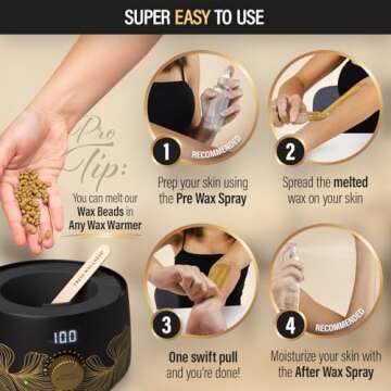 Tress Wellness Wax beads Unscented 2.2 lbs