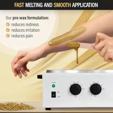 Tress Wellness Hard Wax Beads 2.2 lbs for Sensitive Skin