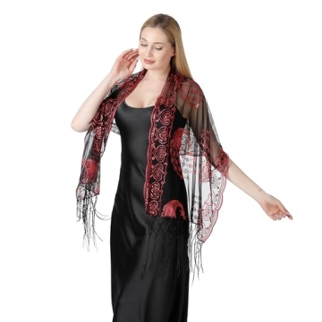 Elegant Baoqiya Wedding Scarf for Women - 1920s Inspire