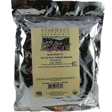 Top Organic Nettle Root Powder for Health and Vitality