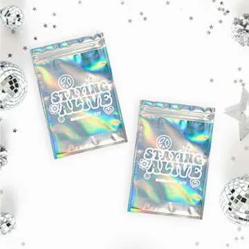 Stayin' Alive Bachelorette Party Hangover Kits (10 Pack) | Last Disco Hangover Kit Bags | Bachelorette Recovery Kit | 21st Birthday Hangover Kits I Bachelorette Survival Kit