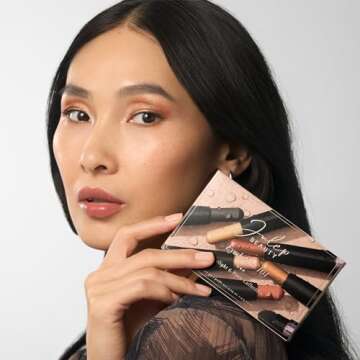 Julep Eyeshadow 101 Palette-Style Crème-to-Powder Waterproof Eyeshadow Sticks – Daylight – Long...