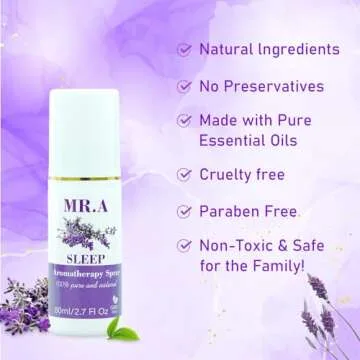 Lavender Sleep Pillow Spray For Restful Sleep 3 Pack