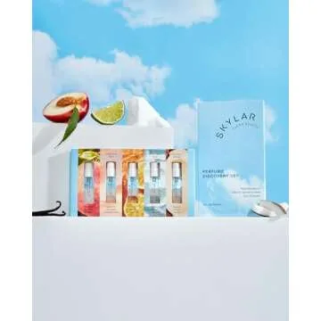 Skylar Eau de Parfum Sampler Gift Set - Clean Scents for All