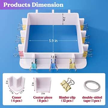 LET'S RESIN Adjustable Mold Housing for Effortless DIY Mold Creation