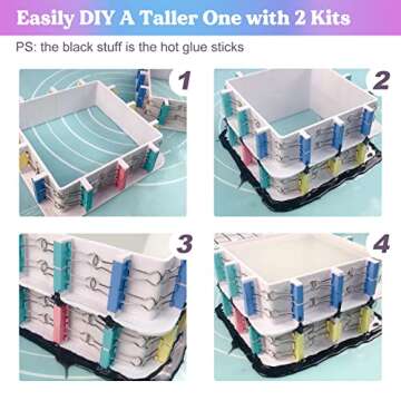 LET'S RESIN Adjustable Mold Housing for Custom Mold Making