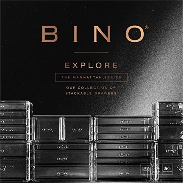 BINO Acrylic Makeup Drawer Organizer | Elegant & Versatile