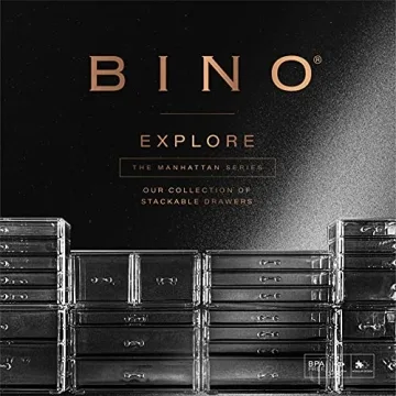BINO Acrylic Makeup Drawer Organizer | Elegant & Versatile