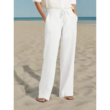 Buy Womens Premium Soft Linen Pants for All-Day Comfort