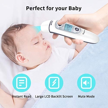 Medical Forehead and Ear Thermometer for All Ages