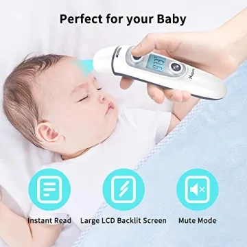 Medical Forehead and Ear Thermometer for All Ages