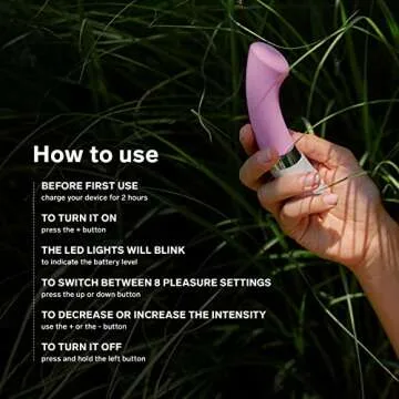 LELO Gigi 2 G Spot Vibrator for Her, Personal Massager, Powerful G Spot Toy with 8 Vibration Patterns, Curved Silent Vibrator for Mind Blowing Fun, Adult Toy, Deep Rose