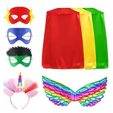 DOLNOW Girls Dress up Trunk 12pcs Costume Set for Ages 3-6