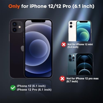 zapica Magnetic for iPhone 12 Case & iPhone 12 Pro Case, [Compatible with MagSafe] [Military Grade D...