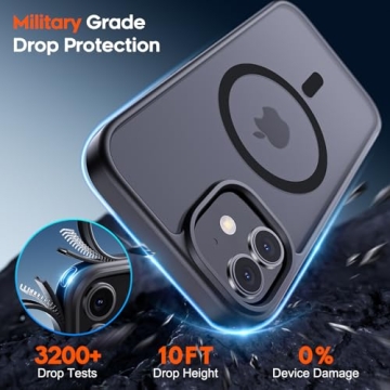 zapica Magnetic iPhone 12 Case with Military Protection