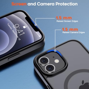 zapica Magnetic iPhone 12 Case with Military Protection