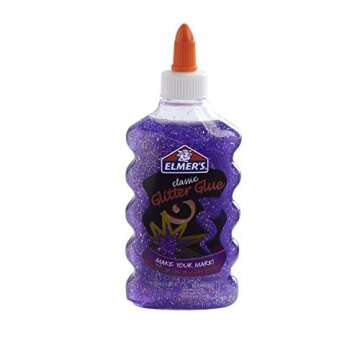 Elmer's Liquid Glitter Glue, Great For Making Slime, Washable, Assorted Colors, 6 Ounces Each, 3 Cou...