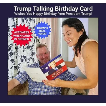 Talking Trump Birthday Card with Real Voice