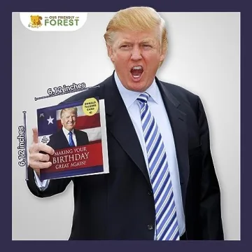 Talking Trump Birthday Card with Real Voice
