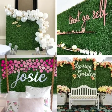 Artificial Boxwood Panels for Indoor and Outdoor Decor