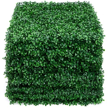 Artificial Boxwood Panels for Indoor and Outdoor Decor