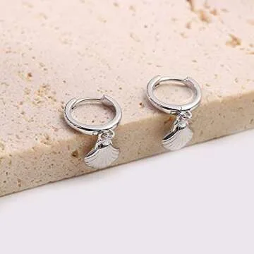 BYIA Huggie Dangle Earrings - Unique Jewelry Gift