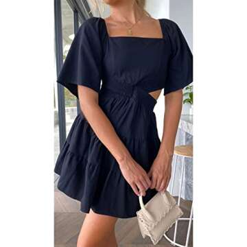 Shy Velvet Women's Summer Dress Comfortable Mini Dress