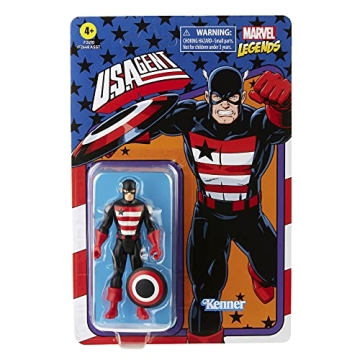 Marvel Hasbro 3.75" Retro U.S. Agent Action Figure Toy