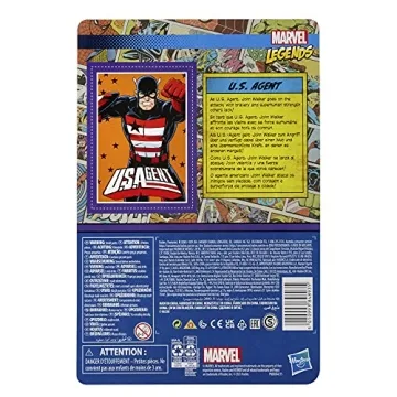 Marvel Hasbro 3.75" Retro U.S. Agent Action Figure Toy