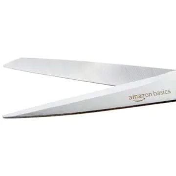Amazon Basics Multipurpose Scissors with Comfort Grip