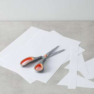 Amazon Basics Multipurpose Scissors with Comfort Grip