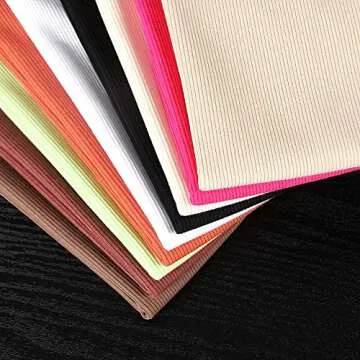 GEMBERA Women's Sleeveless Scoop Neck Ribbed Tank Tops Fitted Basic Maroon Burgundy Tank Tops Women