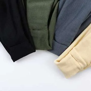 DRESHOW 6 Pack Yoga Sports Headbands for Women Elastic Non-Slip Headbands Running Workout Hair Bands