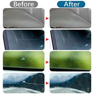 Windshield Crack Repair Kit for Quick Car Damage Fix