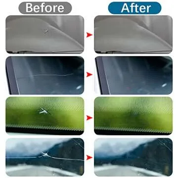 Windshield Crack Repair Kit for Quick Car Damage Fix