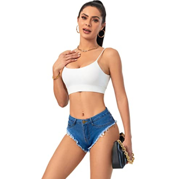 Sexy High Waisted Denim Shorts for Women | Oflive Clubwear