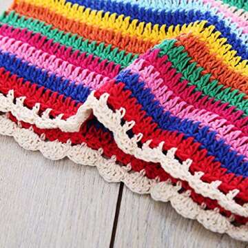 Vibrant Handmade Crochet Beach Bikini Set for Women