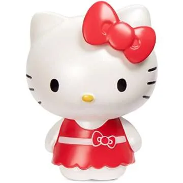 Sanrio Hello Kitty Figure & Éclair Doll (~10-in) wearing Fashions and Accessories, Long Pink Hair a...