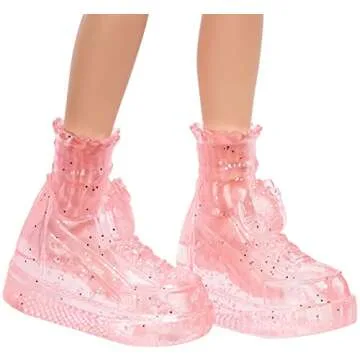 Sanrio Hello Kitty Figure & Éclair Doll (~10-in) wearing Fashions and Accessories, Long Pink Hair and Trendy Outfit, Great Gift for Kids Ages 3Y+