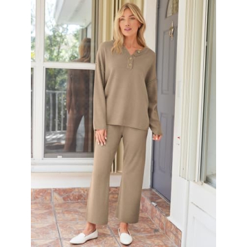 LILLUSORY Women’s Comfy 2 Piece Lounge Set for All Occasions