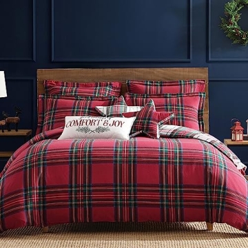 Levtex Home Spencer Plaid Comforter Set - King Size Cozy Elegance