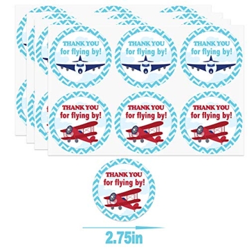 Airplane Goodie Bags - 24 Pcs for Kids Birthday Parties