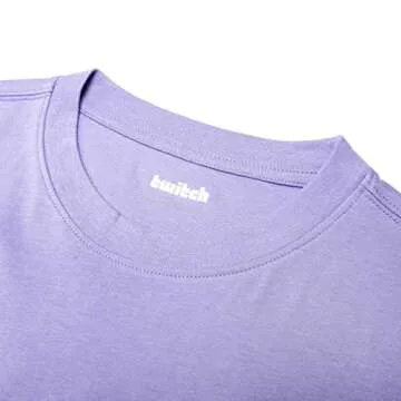Twitch Long-Sleeve T-Shirt - Dusty Purple M