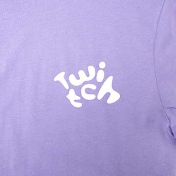 Twitch Long-Sleeve T-Shirt - Dusty Purple M