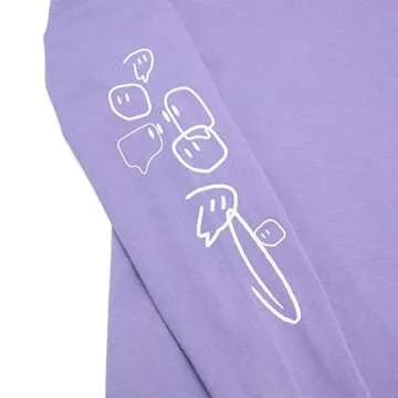 Twitch Long-Sleeve T-Shirt - Dusty Purple M