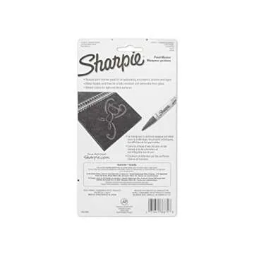 SHARPIE 36671 Water-Based Poster Paint Marker, Assorted Colors, 5-Pack