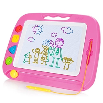 GILE Magnetic Drawing Board for Kids - Educational Fun