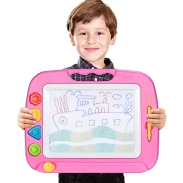 GILE Magnetic Drawing Board for Kids - Educational Fun