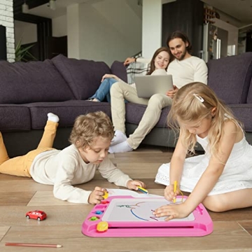 GILE Magnetic Drawing Board for Kids - Educational Fun