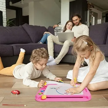 GILE Magnetic Drawing Board for Kids - Educational Fun